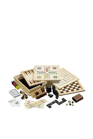 houten spellen set Compendium 10 - klein Compendium houten spellenset