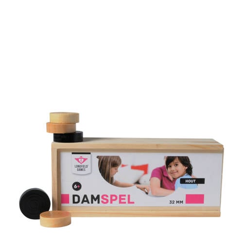 Longfield Damstenen 32mm in box Longfield Damstenen (32mm) in box afbeelding