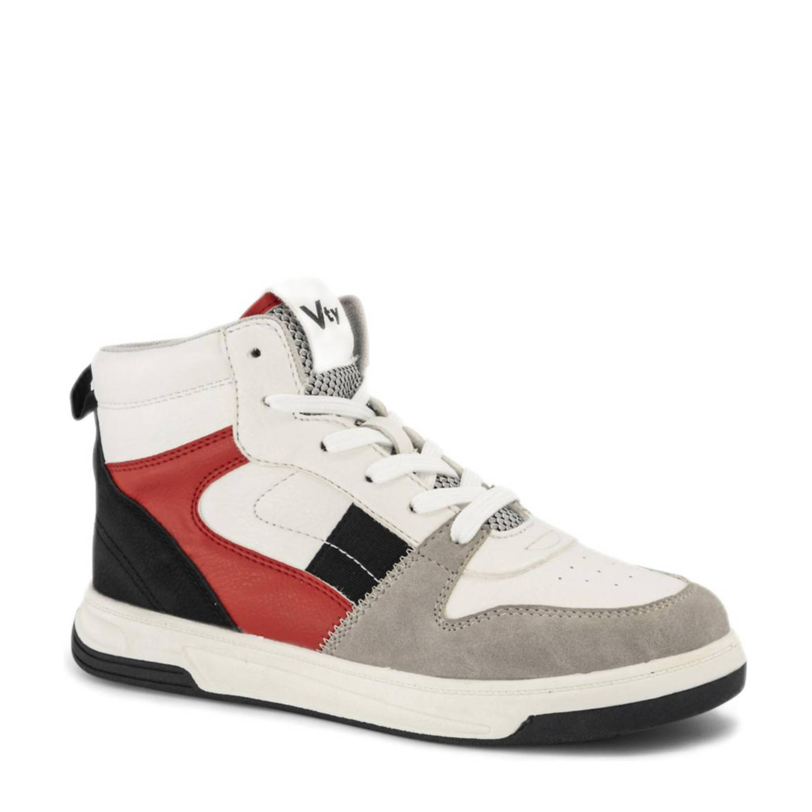 Vty sneakers rood/wit | wehkamp