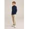WE Fashion overhemd donkerblauw