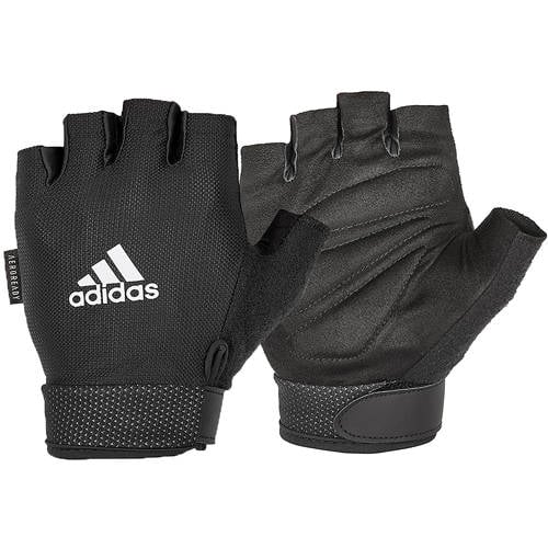 adidas Essential Adjustable fitnesshandschoenen S Essential Adjustable fitnesshandschoenen (S) zwart afbeelding