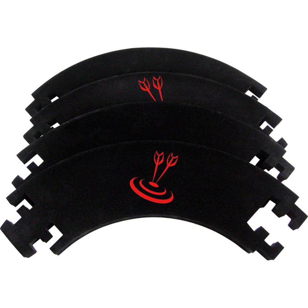 Karella dartbord catchring 4-delig zwart Dartbord catchring 4-delig (zwart)