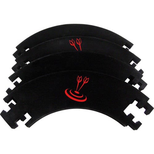Karella dartbord catchring 4-delig zwart Dartbord catchring 4-delig (zwart) afbeelding