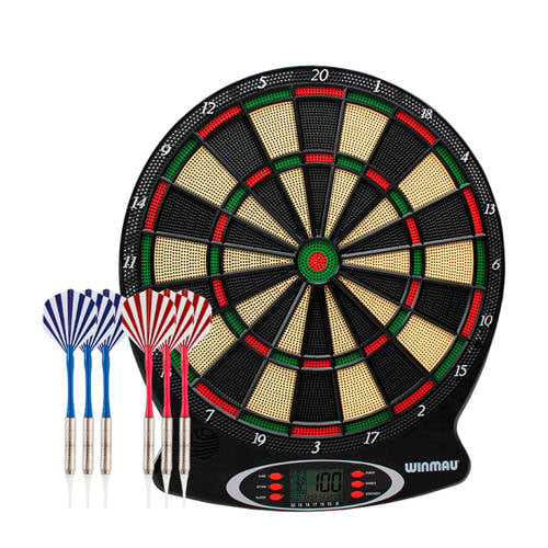 Winmau Ton Machine Softtip Electronisch dartbord afbeelding