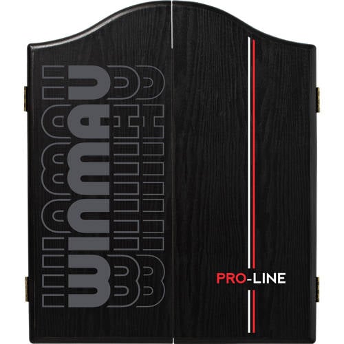 Winmau dartkabinet Pro-Line zwart Dartkabinet Pro-Line (zwart) afbeelding