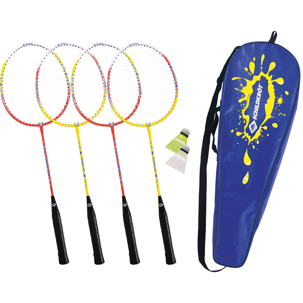 Schildkrot Badminton 4 spelers Schildkrot Badminton 4 spelers