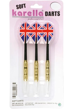 Darts blister 16.0 gram (soft-tip) Darts Karella blister 16.0 gram (soft-tip)