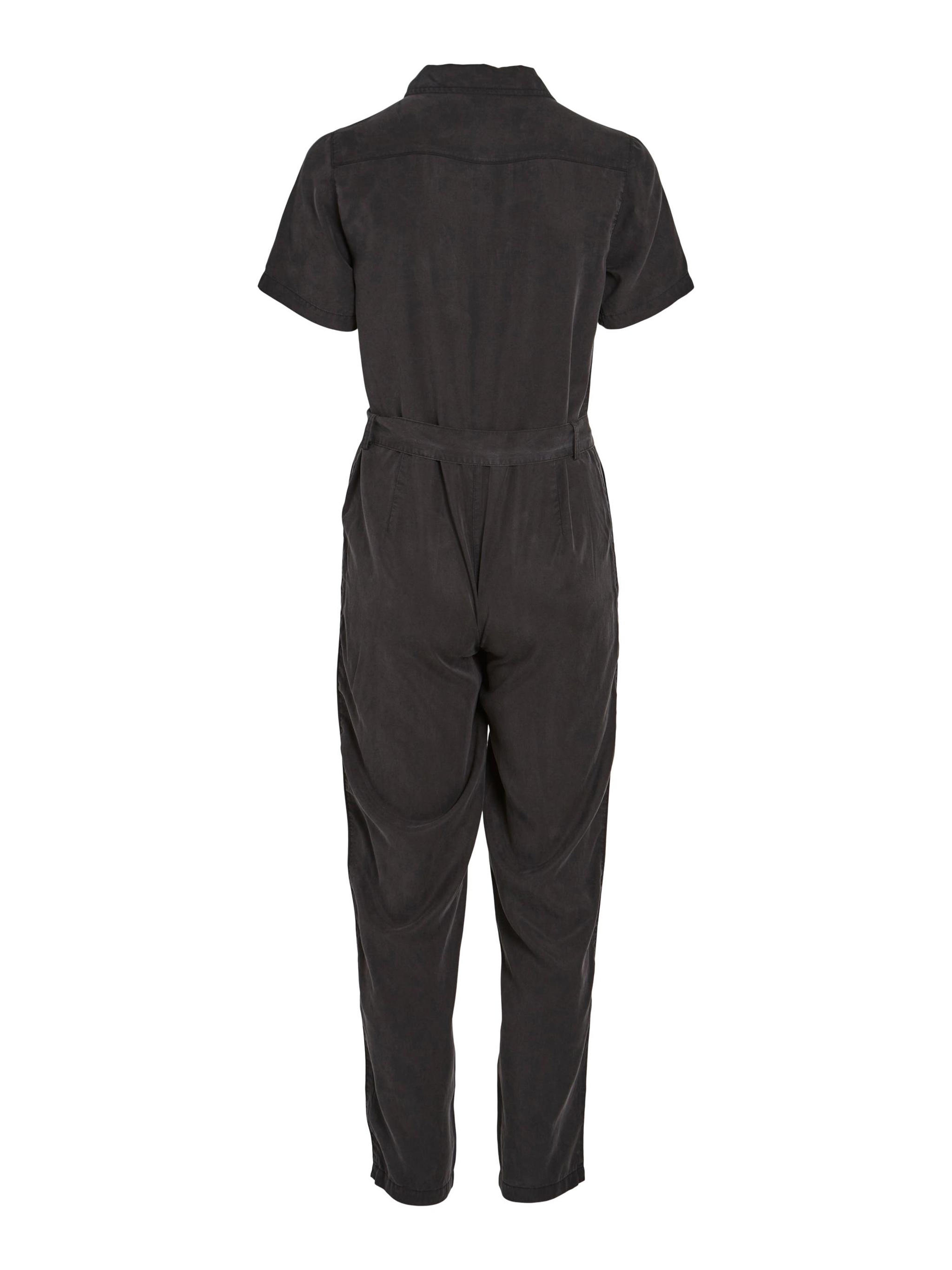 VILA jumpsuit VILISTI zwart kopen? in huis wehkamp
