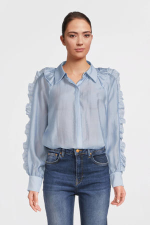 Blauwe blouses voor dames online | in huis | Wehkamp