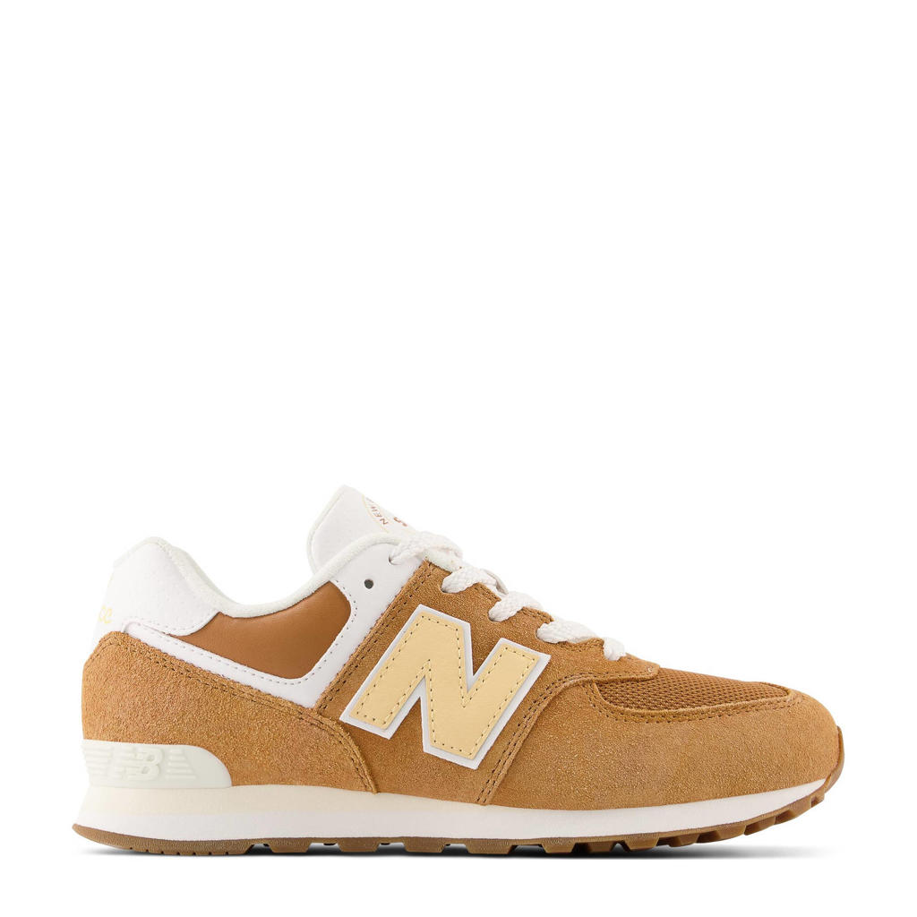 New Balance 574  sneakers bruin/wit