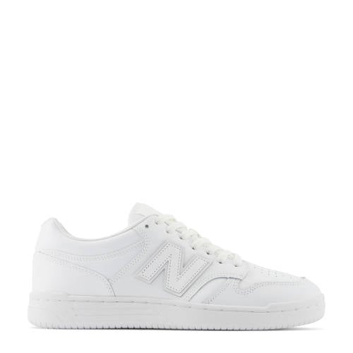 New Balance BB480 leren sneakers wit afbeelding