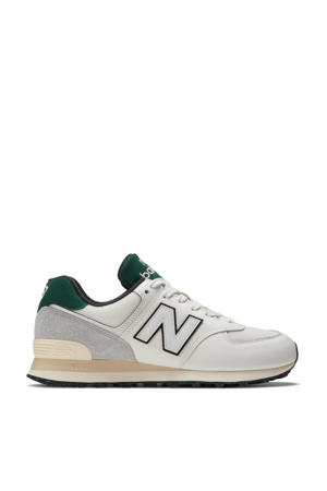 574  sneakers wit/grijs/groen