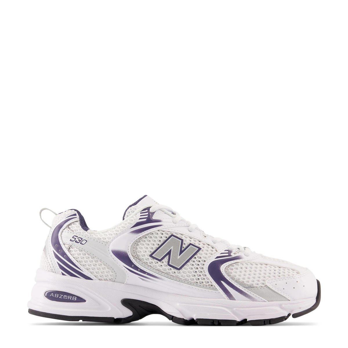 syndroom golf Opstand New Balance 530 sneakers wit/paars | wehkamp