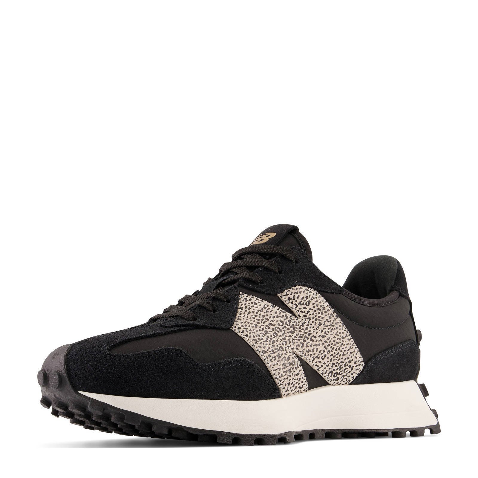 New balance 327 store black and gold