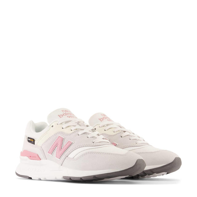 harpoen Wanneer juni New Balance 997 sneakers grijs/roze/beige | wehkamp