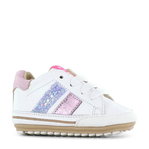 Shoesme sneakers wit/roze