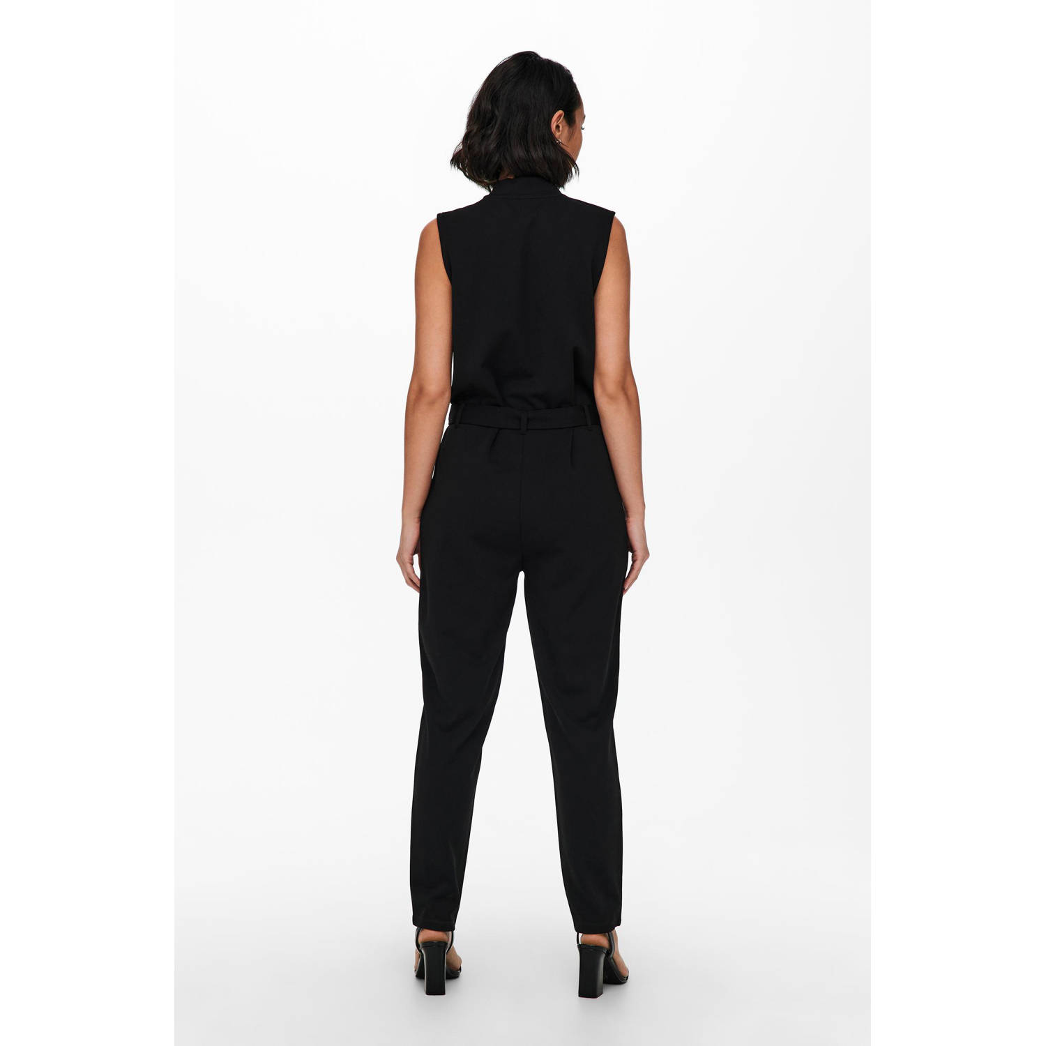 JDY jersey jumpsuit zwart