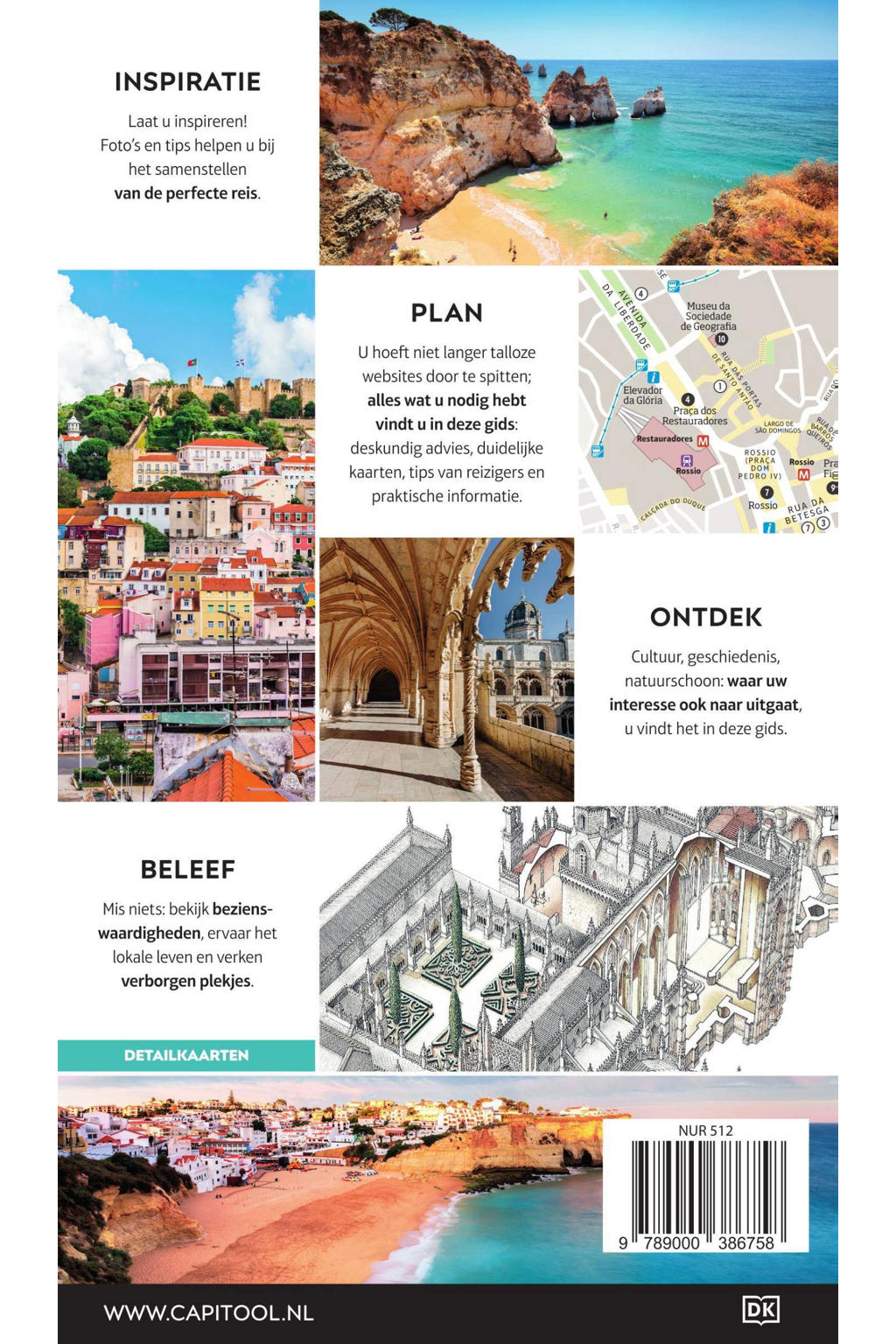 Capitool Capitool reisgidsen: Portugal | wehkamp