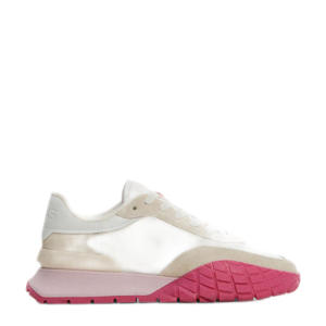   suede sneakers beige/roze