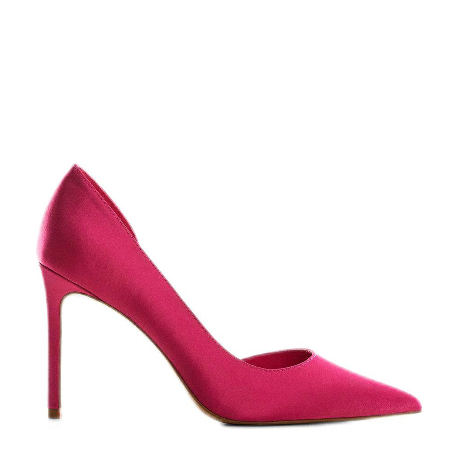 Mango satijnen pumps roze kopen? | Morgen in huis | wehkamp