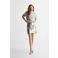Mango Kids pailletten rok zilver