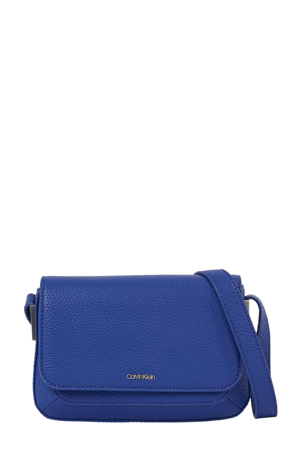 Calvin Klein crossbody tas kobaltblauw wehkamp