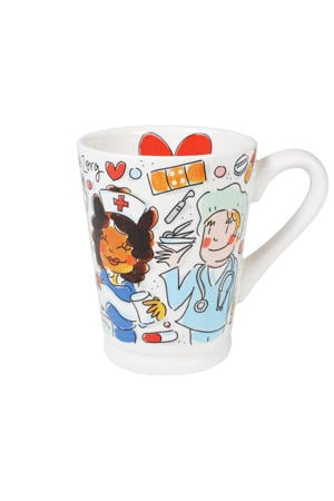 XL beker Hart Voor De Zorg (Ø10 cm) (500 ml)