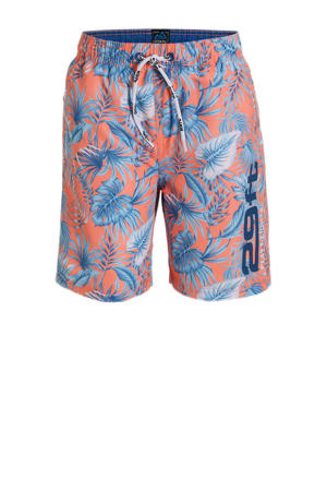 zwemshort Mauro oranje/blauw