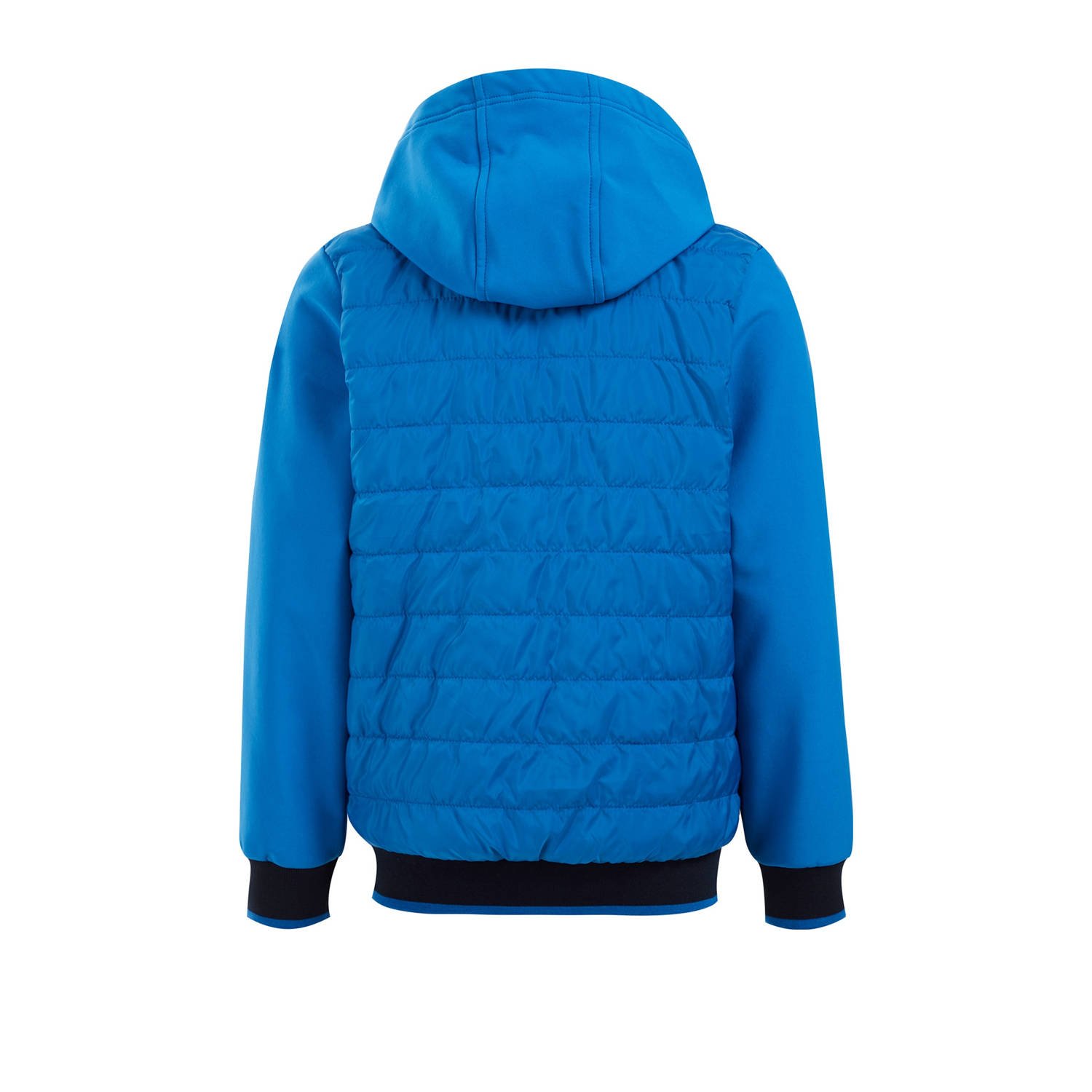 WE Fashion softshell jas blauw