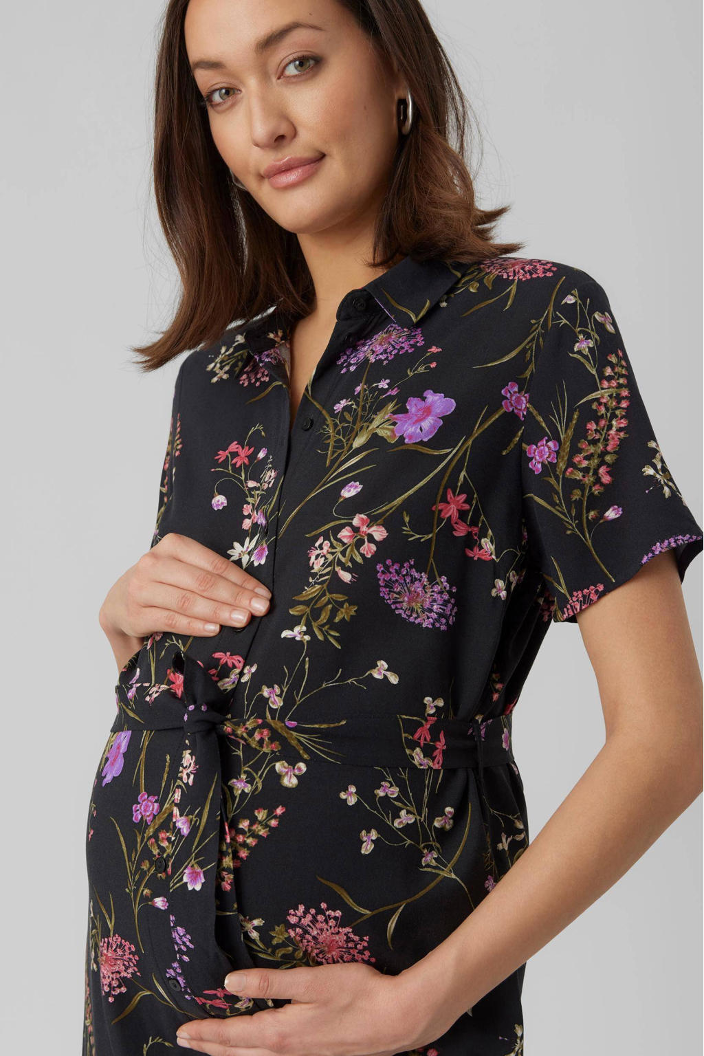 vero-moda-maternity-zwangerschapsjurk-vmmeasy-met-all-over-print-zwart