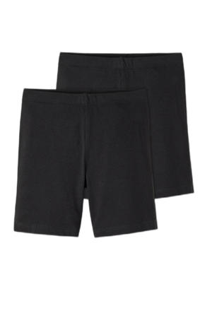 bikershort NKFVIVIAN - zwart (set van 2)