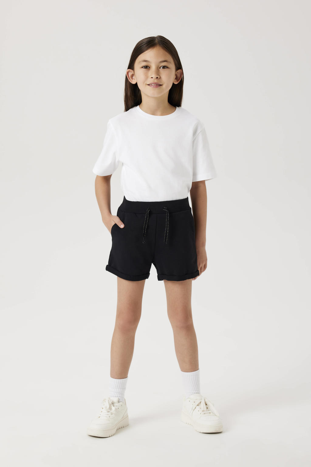 NAME IT KIDS sweatshort - zwart