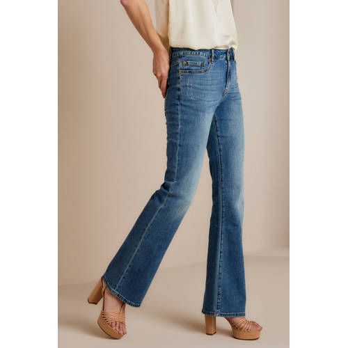 Summum flared jeans lucca lichtblauw afbeelding