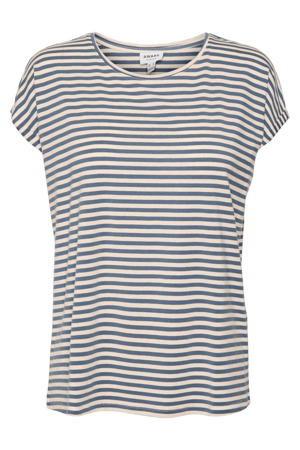 gestreept T-shirt - blauw