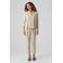 VERO MODA straight fit broek VMJESMILO met linnen beige