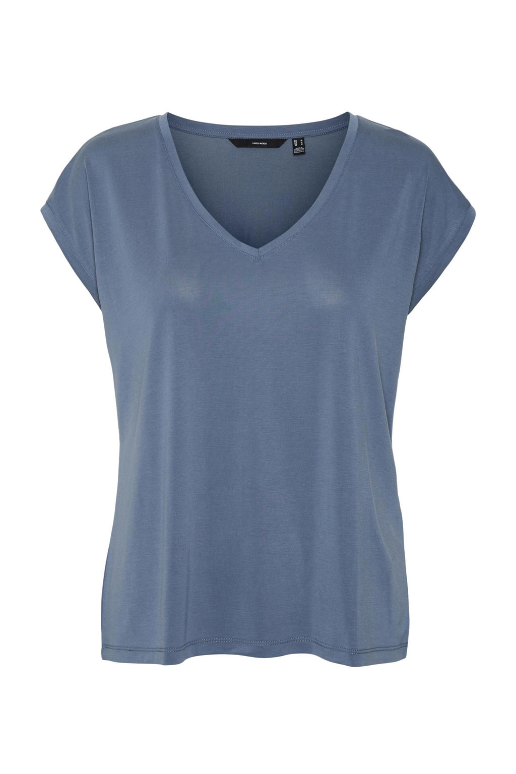 VERO MODA Tshirt VMFILLI petrol wehkamp