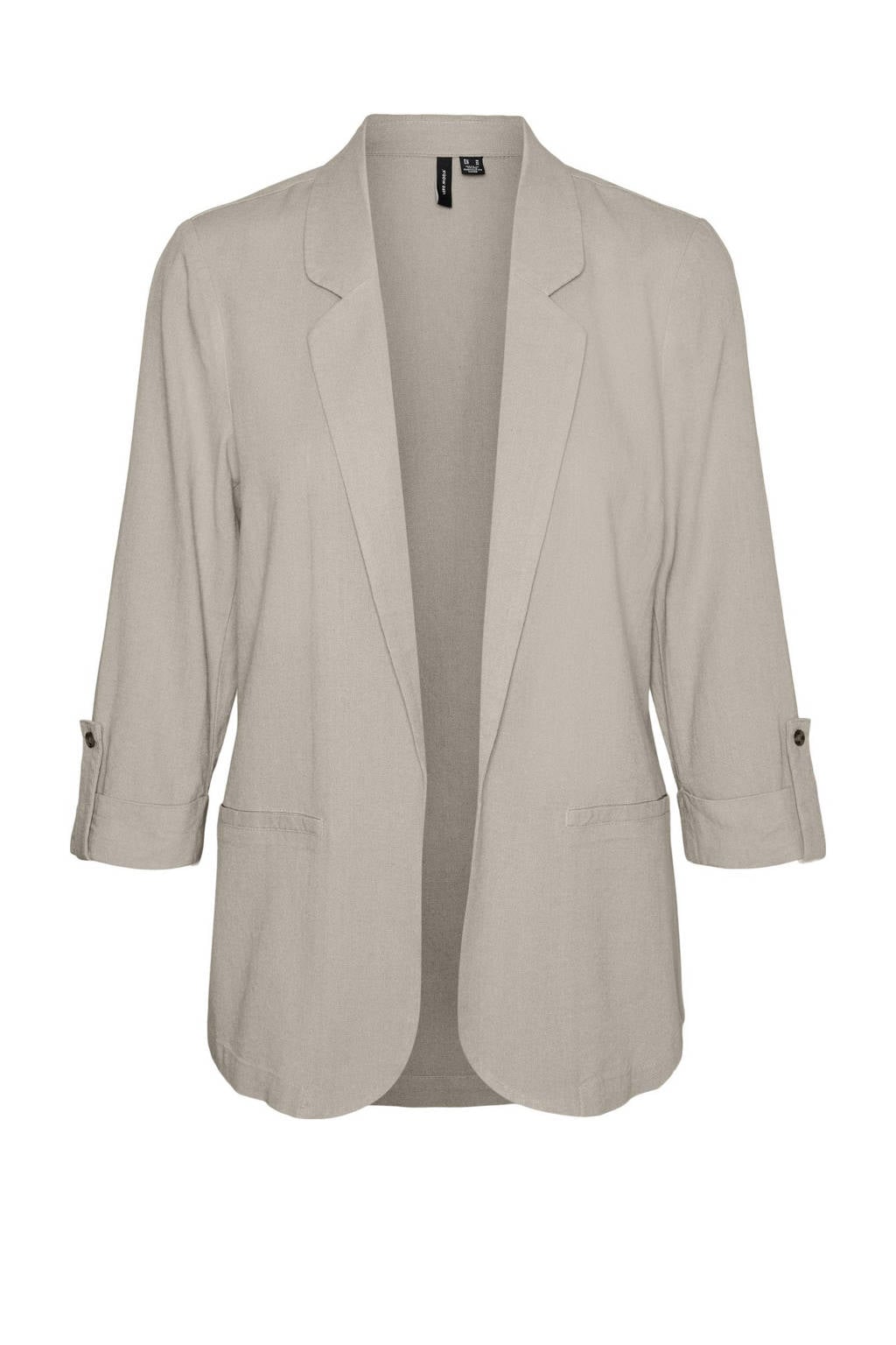 Vero moda VMRAYA LS LOOSE BLAZER BF 10313919 zwart kopen bij The Stone