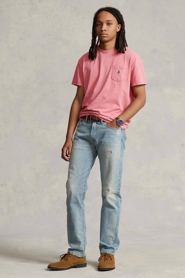 Polo Ralph Lauren logo t-shirt in desert rose