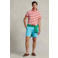 Polo Ralph Lauren gestreepte slim fit polo red reef / white