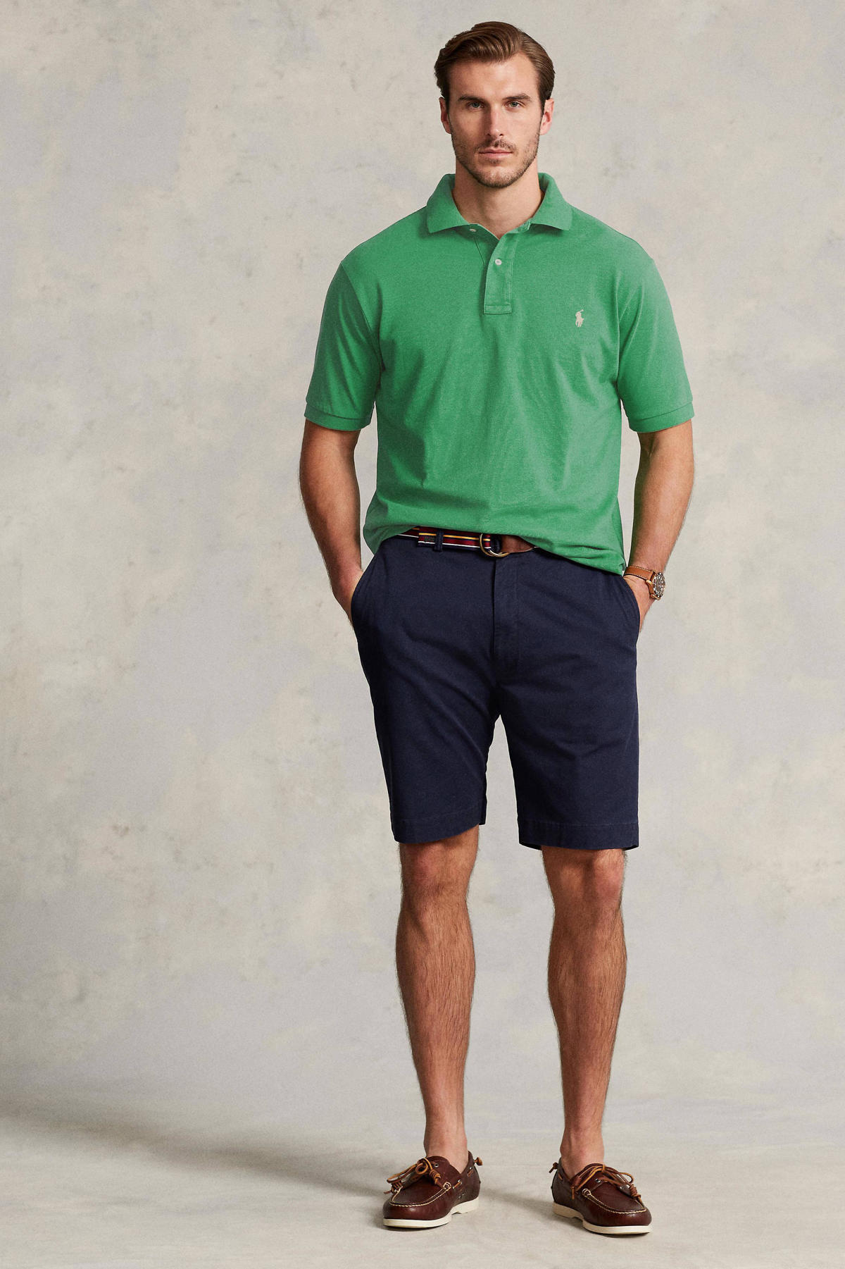POLO Ralph Lauren Big & Tall +size polo lifeboat green wehkamp