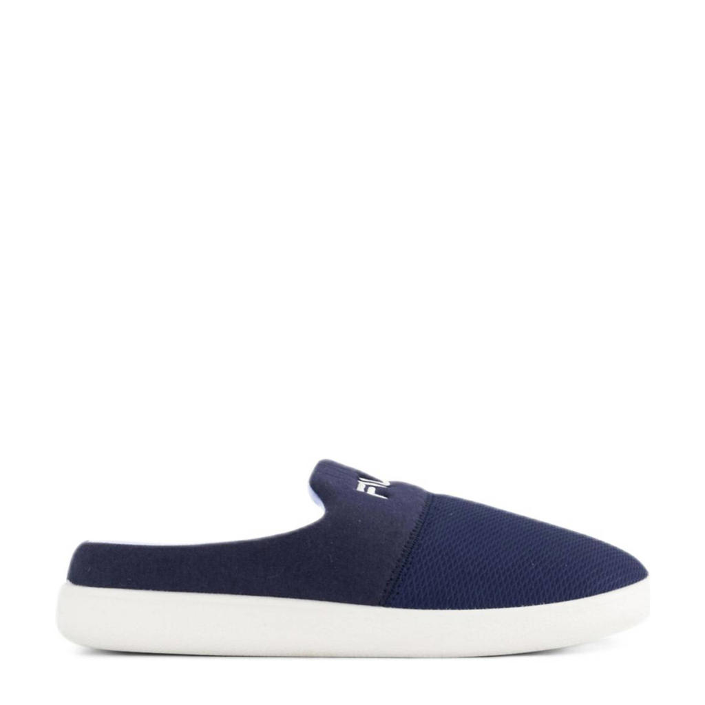 Pantoffels (donkerblauw) - Warme & zachte pantoffels - € 17,95