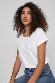 thumbnail: VILA T-shirt VIDREAMERS met katoen wit