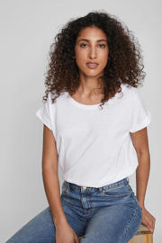 thumbnail: VILA T-shirt VIDREAMERS met katoen wit