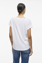 thumbnail: VILA T-shirt VIDREAMERS met katoen wit