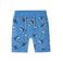 NAME IT MINI sweatshort  met print - blauw