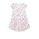 NAME IT MINI jurk NMFVIGGA met all over print wit/roze/blauw