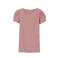 NAME IT MINI ribgebreid T-shirt NMFKAB met kant mauve