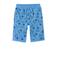 NAME IT KIDS short NKMVERMO met all over print blauw