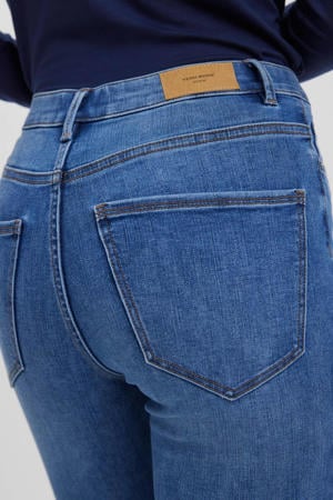 high waist skinny jeans VMSOPHIA medium blue denim