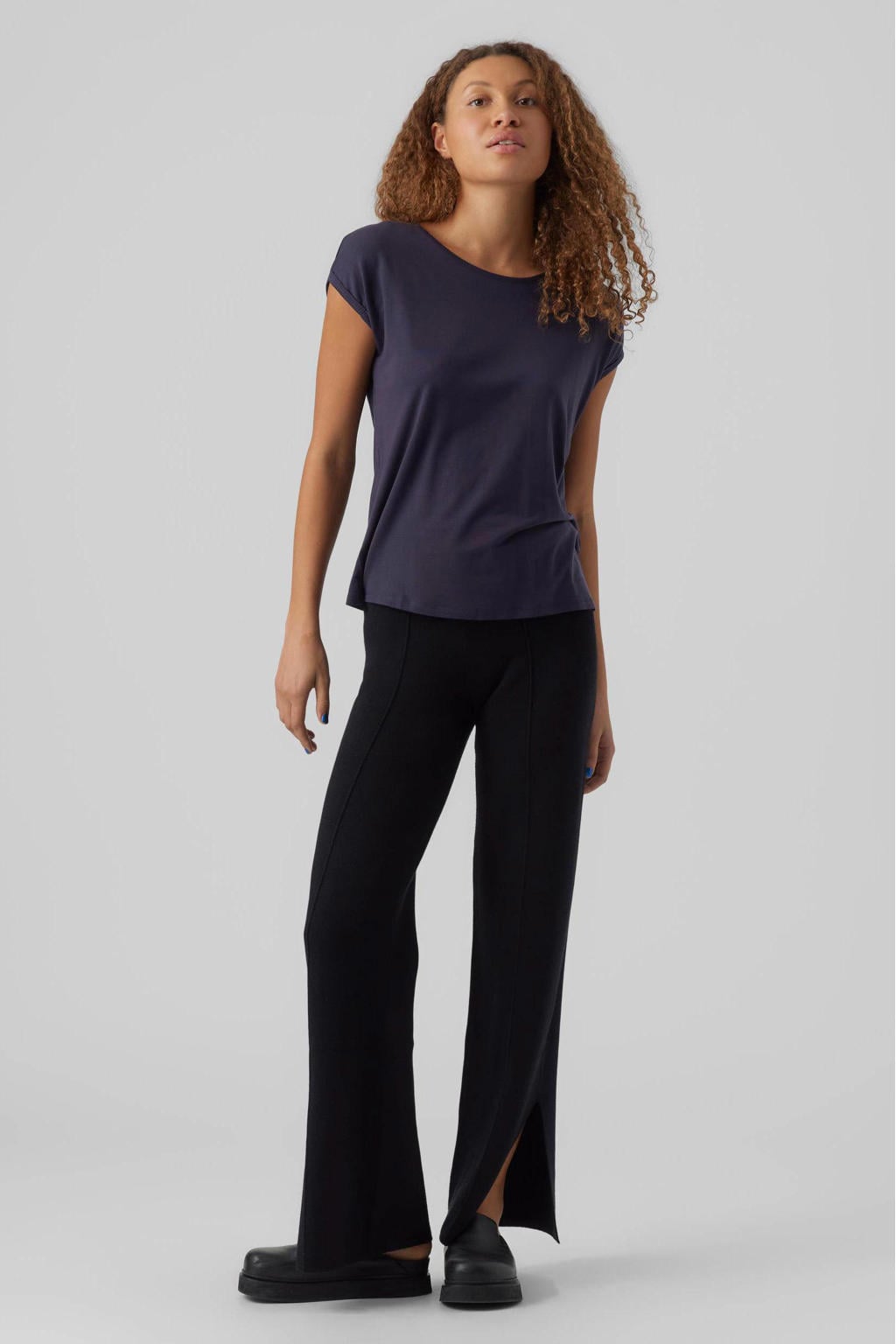 AWARE T-shirt VMAVA donkerblauw